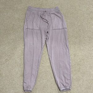Aerie light purple joggers